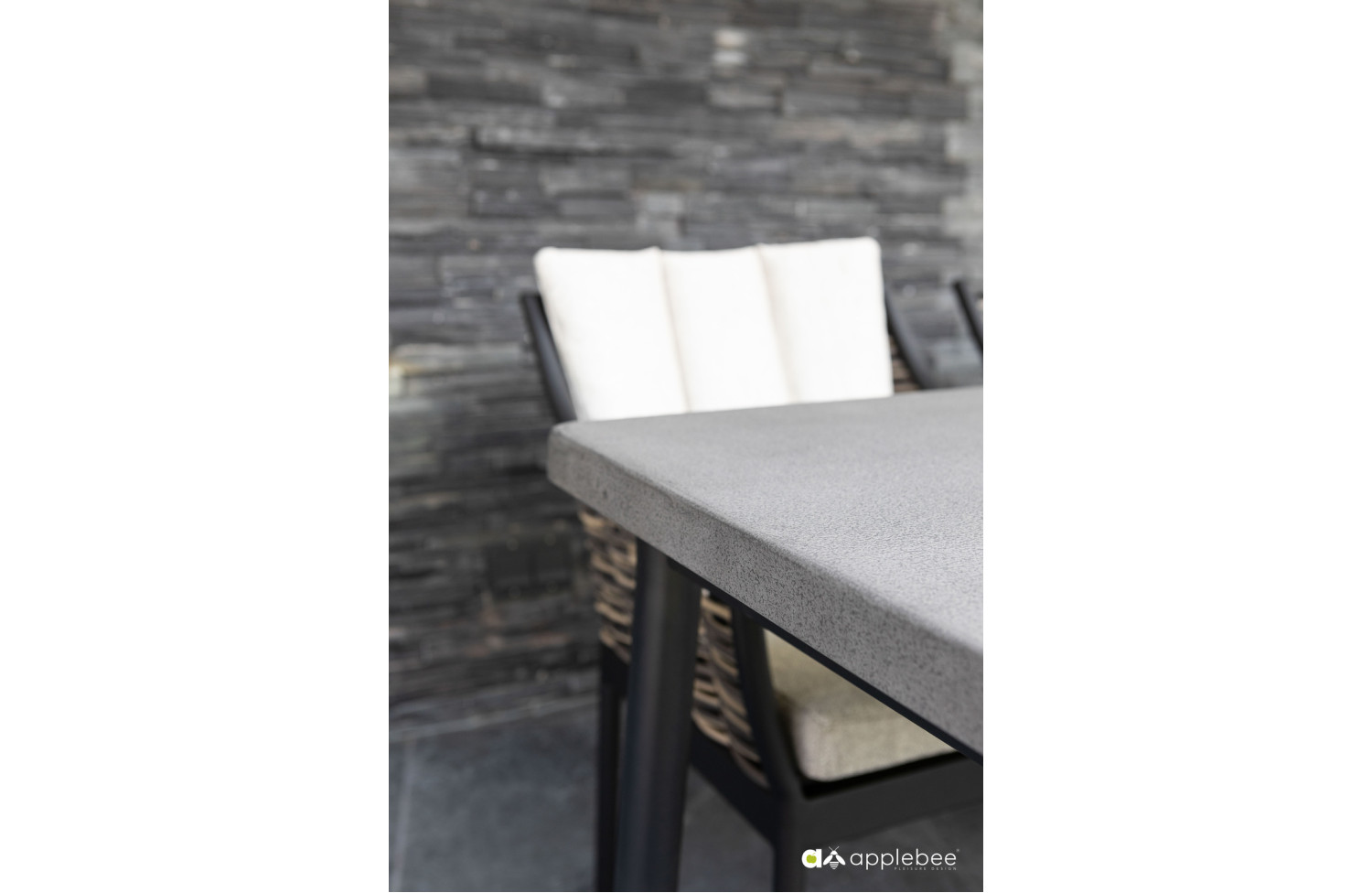 Dining Table 240 APPLE BEE MILOU 70000036 /BLACK