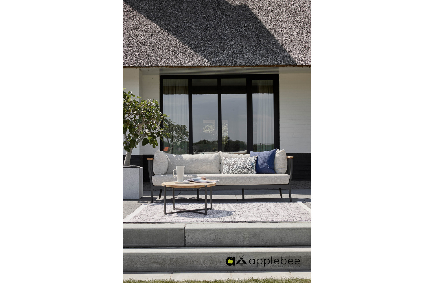 3-Seater Sofa (with cushions) APPLE BEE CONDOR 70001274