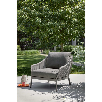 Lounge Armchair (with cushions) APPLE BEE BIJOU 70001567 /TAUPE/GREY