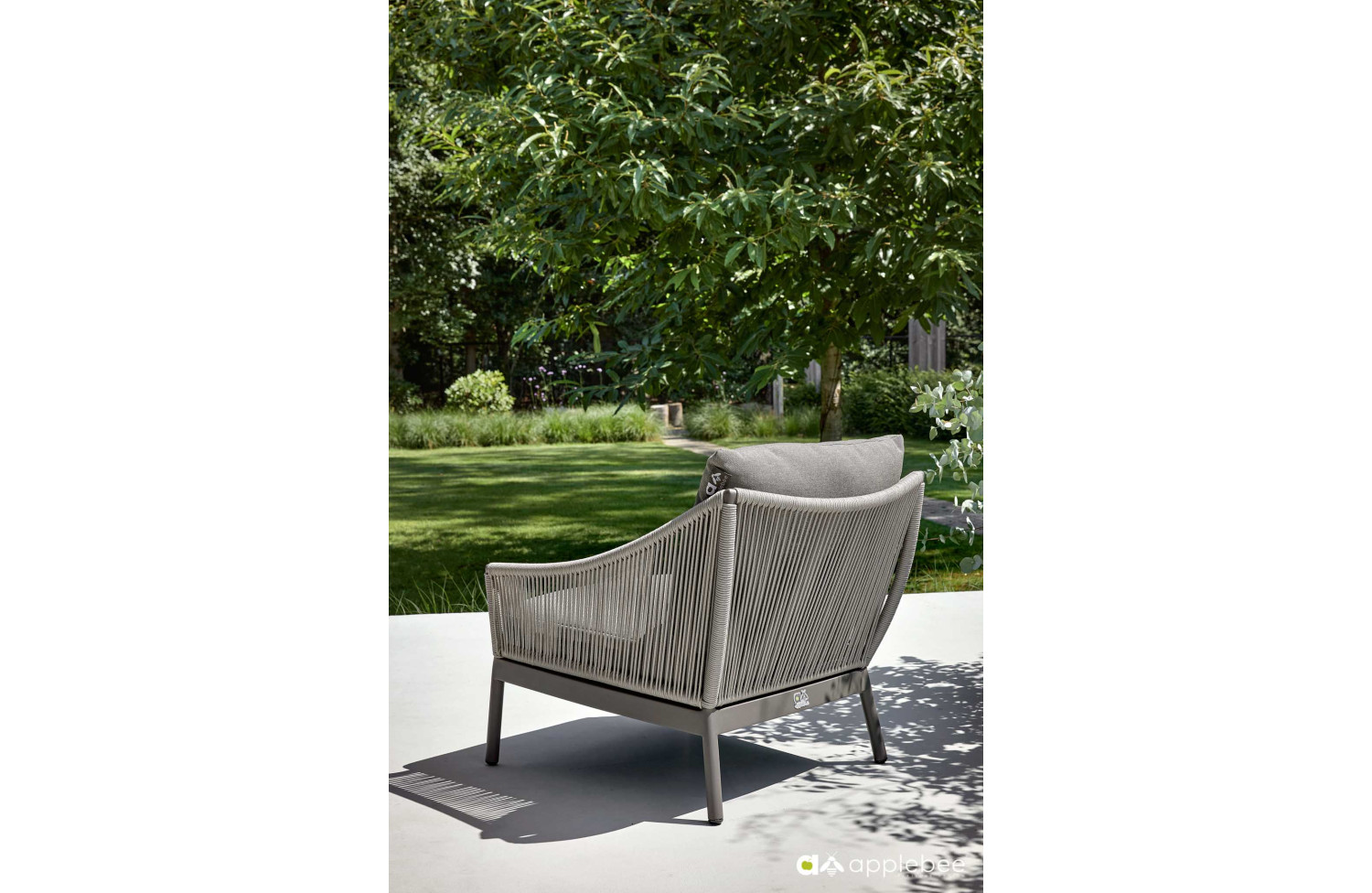 Lounge Armchair (with cushions) APPLE BEE BIJOU 70001567 /TAUPE/GREY