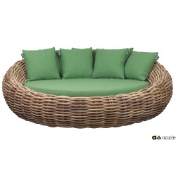 Sofa-Bed (with cushions) APPLE BEE COCOON 70000031 GREEN