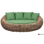 Sofa-Bed (with cushions) APPLE BEE COCOON 70000031 GREEN