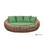 Sofa-Bed (with cushions) APPLE BEE COCOON 70000031 GREEN