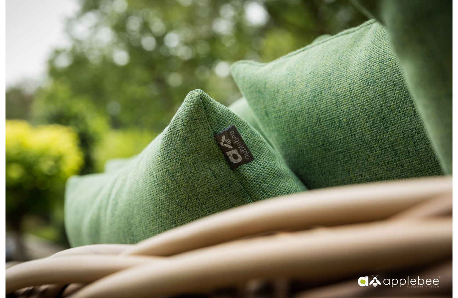 Sofa-Bed (with cushions) APPLE BEE COCOON 70000031 GREEN