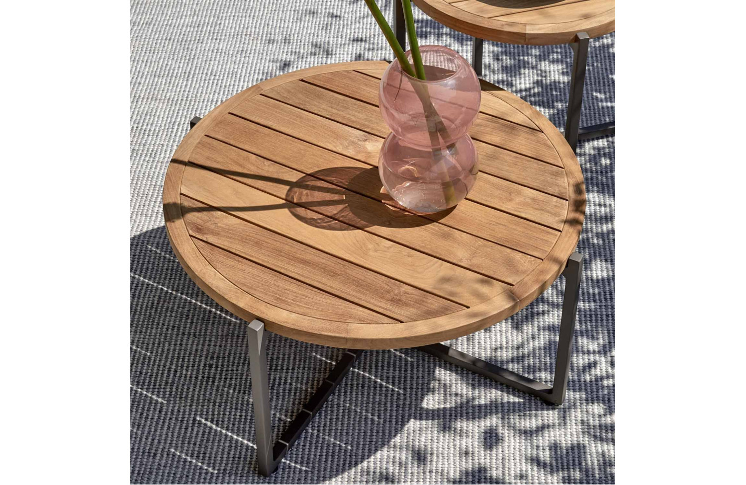 Coffee Table d.54 APPLE BEE CONDOR 70001630 / TAUPE /GREY