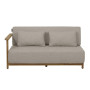 2-Seater Sofa with RIGHT armrest (with cushions) APPLE BEE ST.LUCIA 72000089