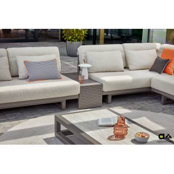 2-Seater Sofa with LEFT armrest (with cushions) APPLE BEE SANTORIRNI ROPE 72000085