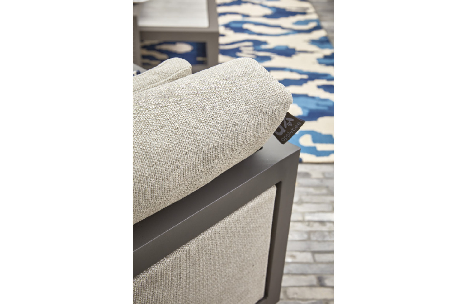 Lounge Armchair (with cushions) APPLE BEE SANTORIRNI ROPE 72000084