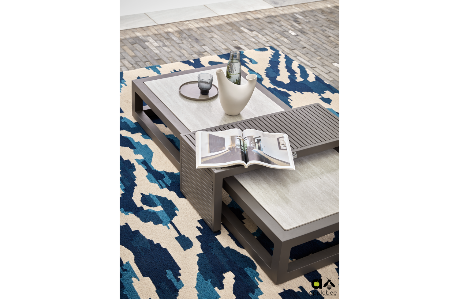 Coffee Table 81 APPLE BEE SANTORIRNI ROPE 72000083