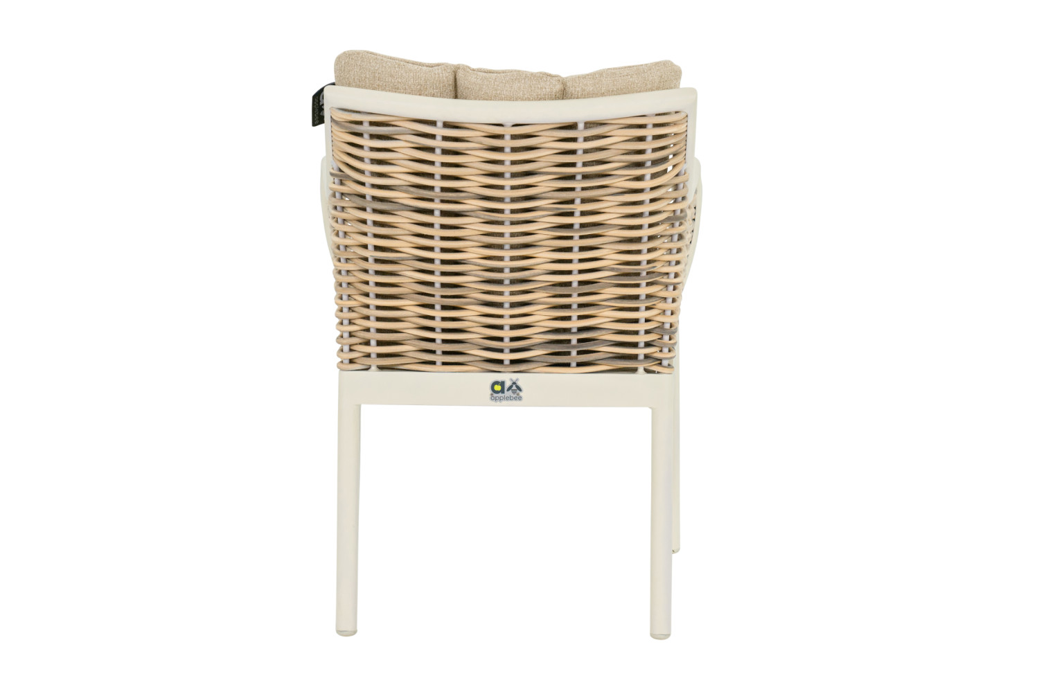 Dining Armchair (with cushions) APPLE BEE MILOU 70000661/WHITE