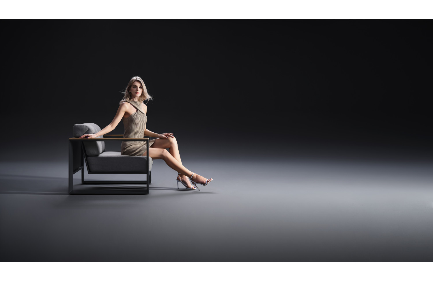 Lounge set ( with cushions) HIGOLD CAMBUSA 206220 / ANTHRACITE