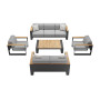 Lounge set ( with cushions) HIGOLD CAMBUSA 206220 / ANTHRACITE