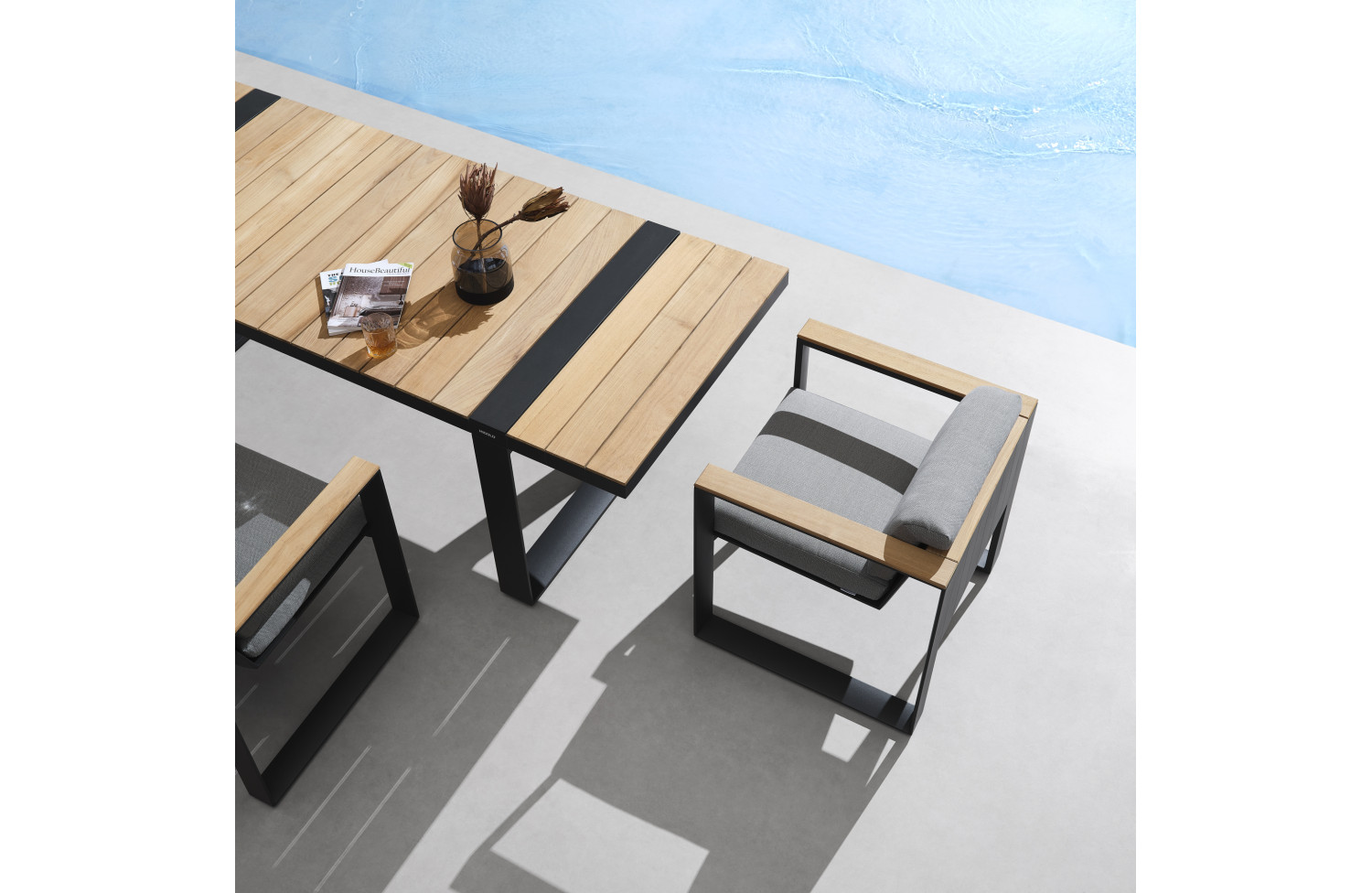 Dining set 240 (with cushions) HIGOLD CAMBUSA 2062140 / ANTHRACITE