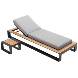Sunlounger set (with cushions) HIGOLD CAMBUSA 2062120 / ANTHRACITE
