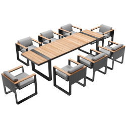 Dining set 310 (with cushions) HIGOLD CAMBUSA 2062150 / ANTHRACITE