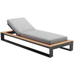 Sunlounger (with cushion) HIGOLD CAMBUSA 206251 / ANTHRACITE