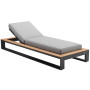 Sunlounger (with cushion) HIGOLD CAMBUSA 206251 / ANTHRACITE