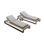 Sunlounger (with cushion) HIGOLD CAMBUSA 206251 / ANTHRACITE