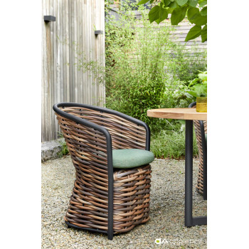 Dining Armchair (with cushions) APPLE BEE 70000032 GREEN