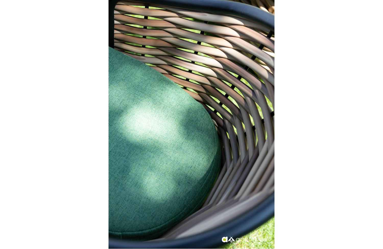 Dining Armchair (with cushions) APPLE BEE 70000032 GREEN