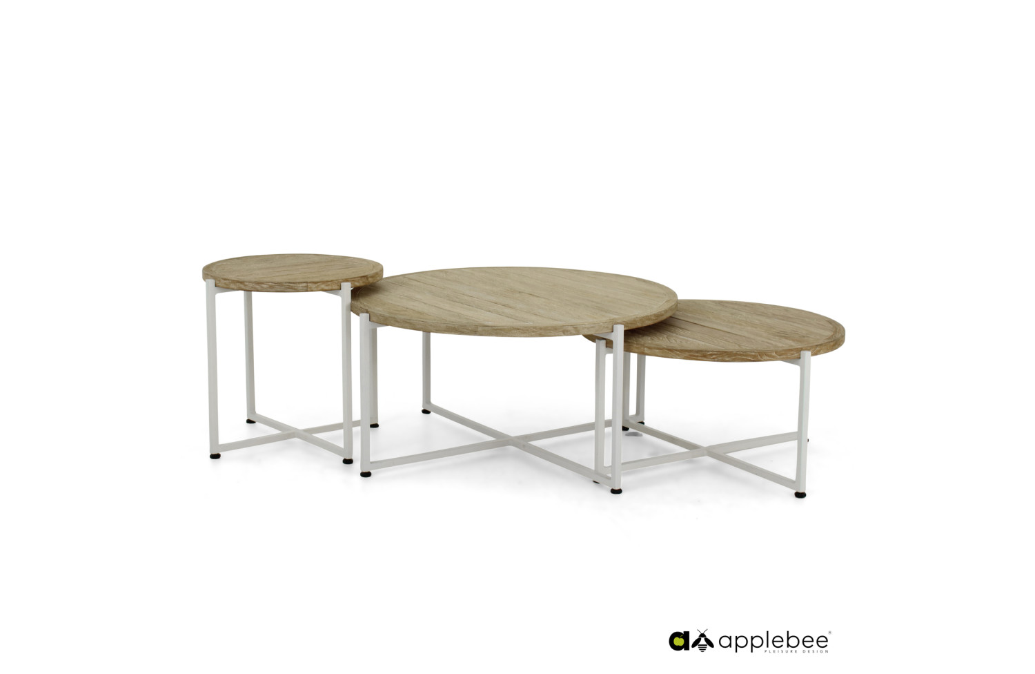 Coffee Table d.74 APPLE BEE MILOU 70000627/WHITE