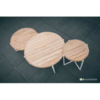 Coffee Table d.74 APPLE BEE MILOU 70000627/WHITE