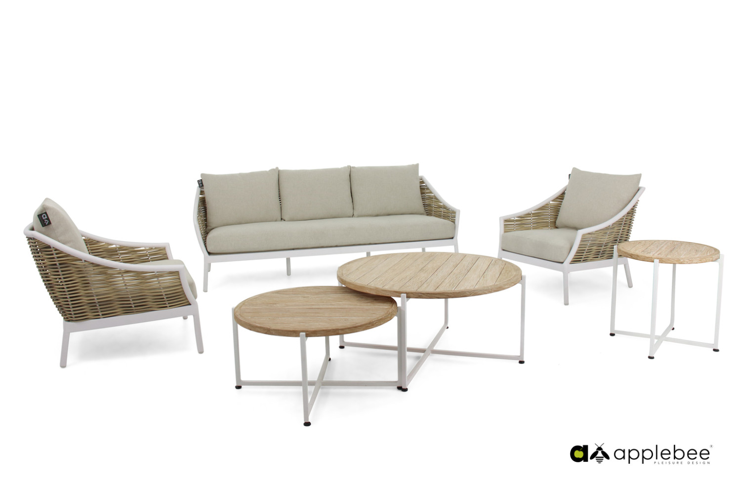 Coffee Table d.54 APPLE BEE MILOU 70000628/WHITE