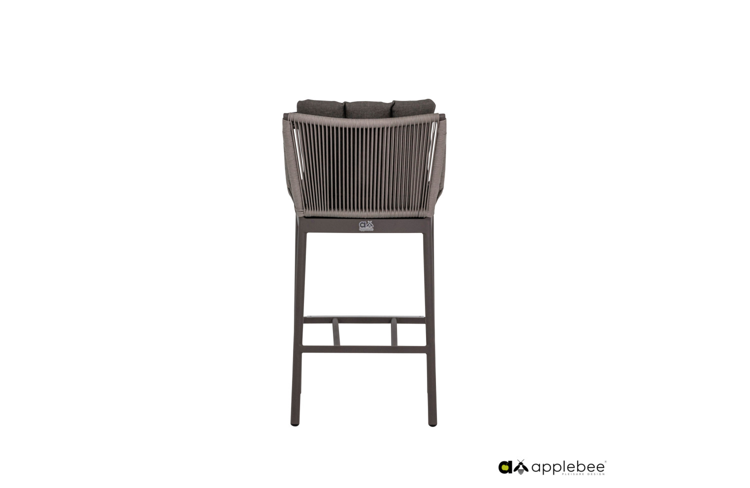 BIJOU Bar Stool (with cushions) APPLE BEE BIJOU 70001571 /TAUPE/GREY