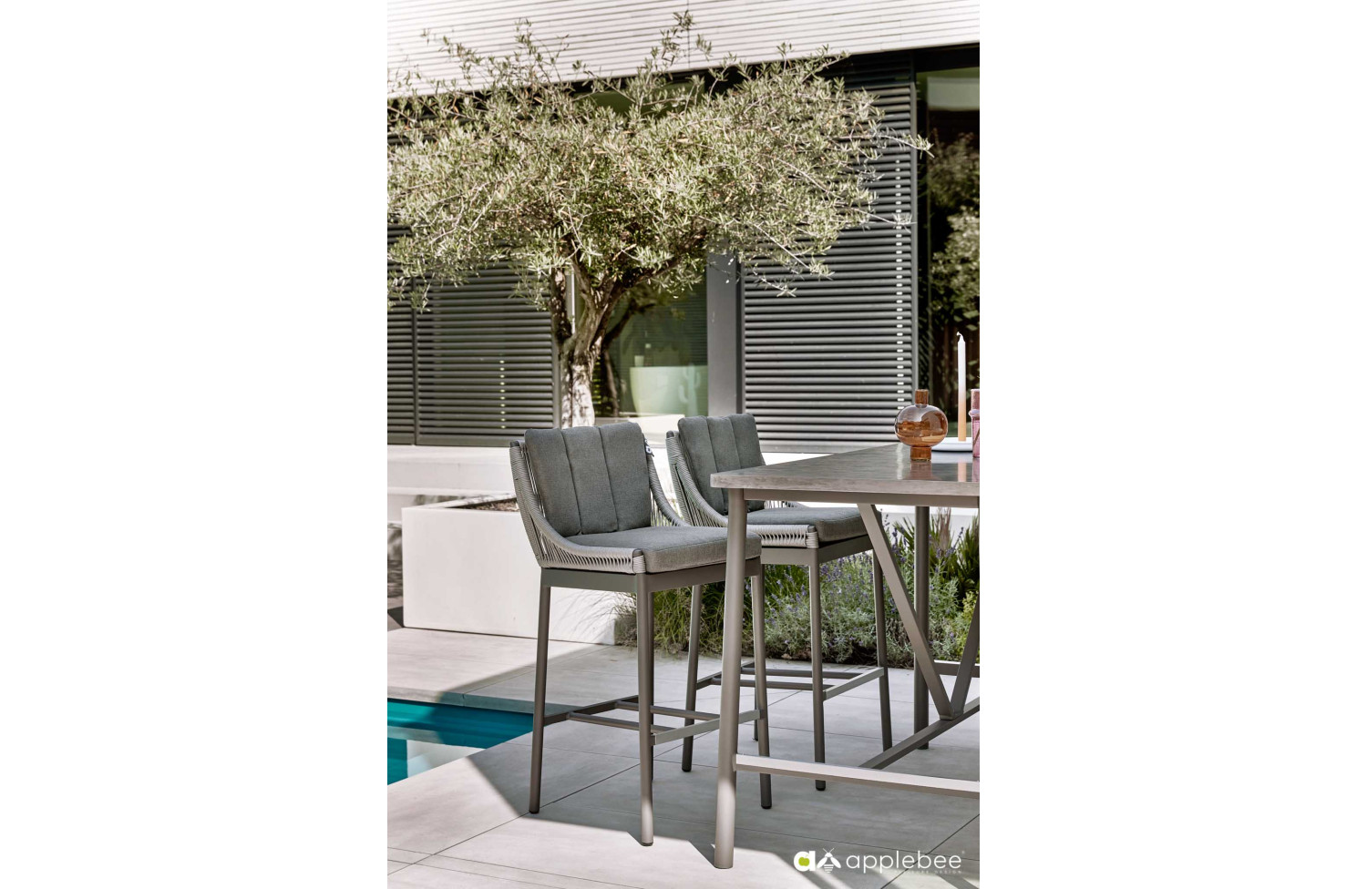 Bar Table 150 APPLE BEE BIJOU 70001659 /TAUPE/GREY