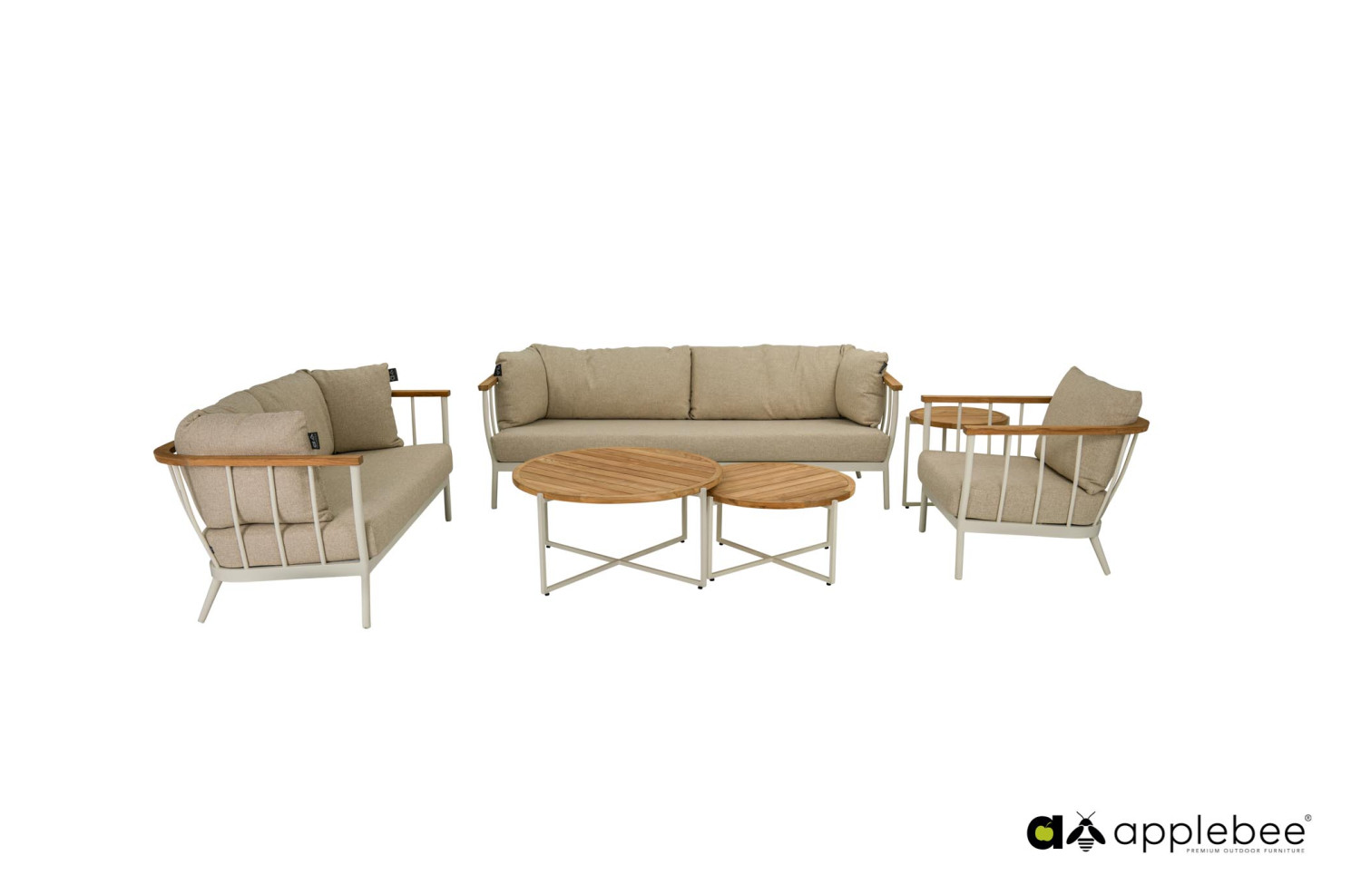 3-Seater Sofa (with cushions) APPLE BEE CONDOR OYSTER 72000411 / TAUPE