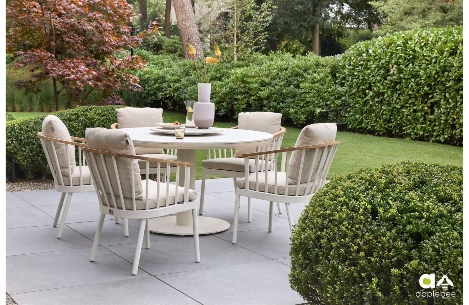 Dining Armchair (with cushions) APPLE BEE CONDOR OYSTER 72000408 / TAUPE