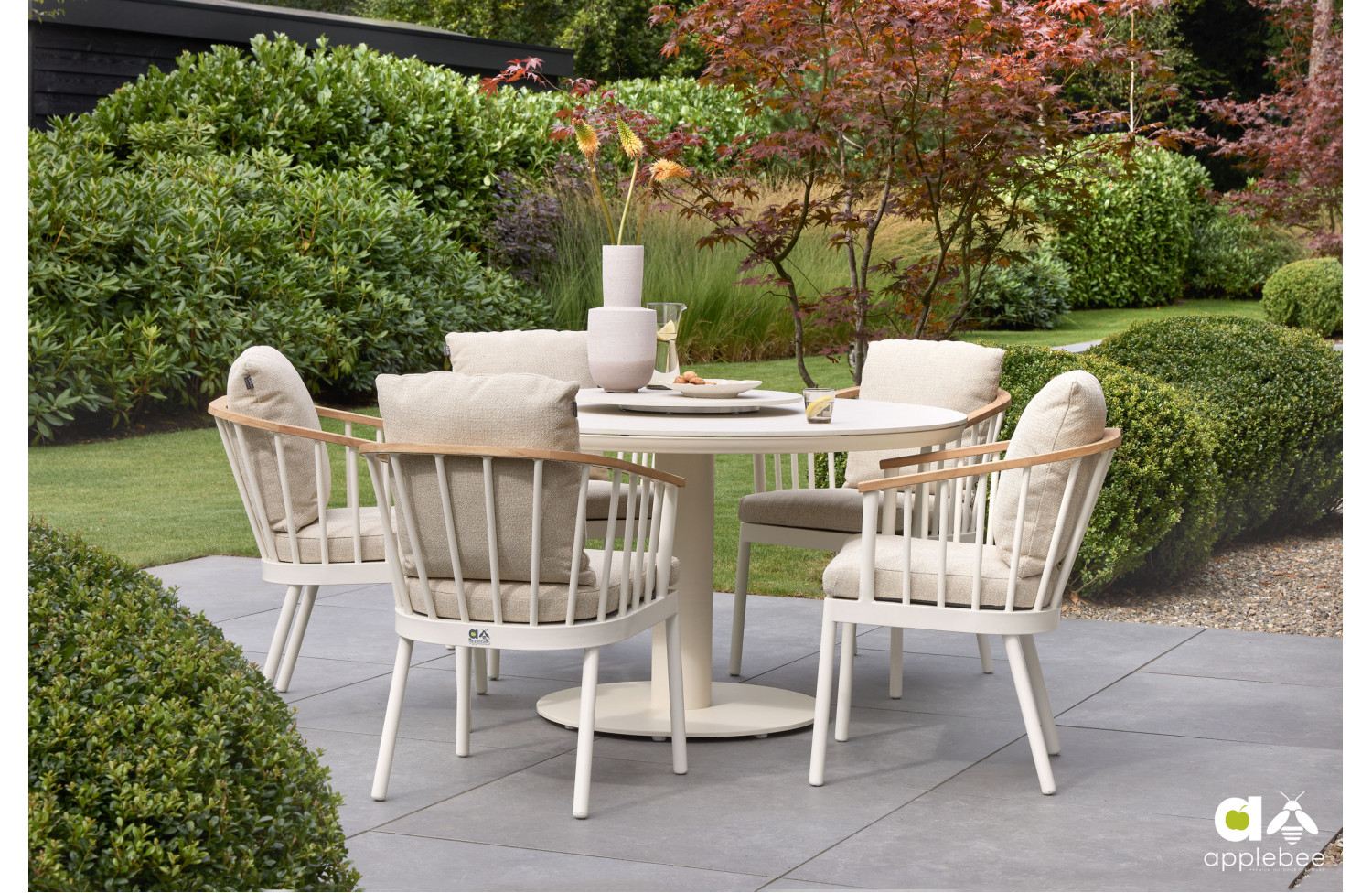 Dining Armchair (with cushions) APPLE BEE CONDOR OYSTER 72000408 / TAUPE