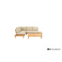 2-Seater sofa (175) with left side table (with cushions) APPLE BEE SLING 72000424