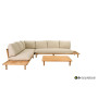 3-Seater sofa (242) with right side table (with cushions) APPLE BEE SLING 72000427