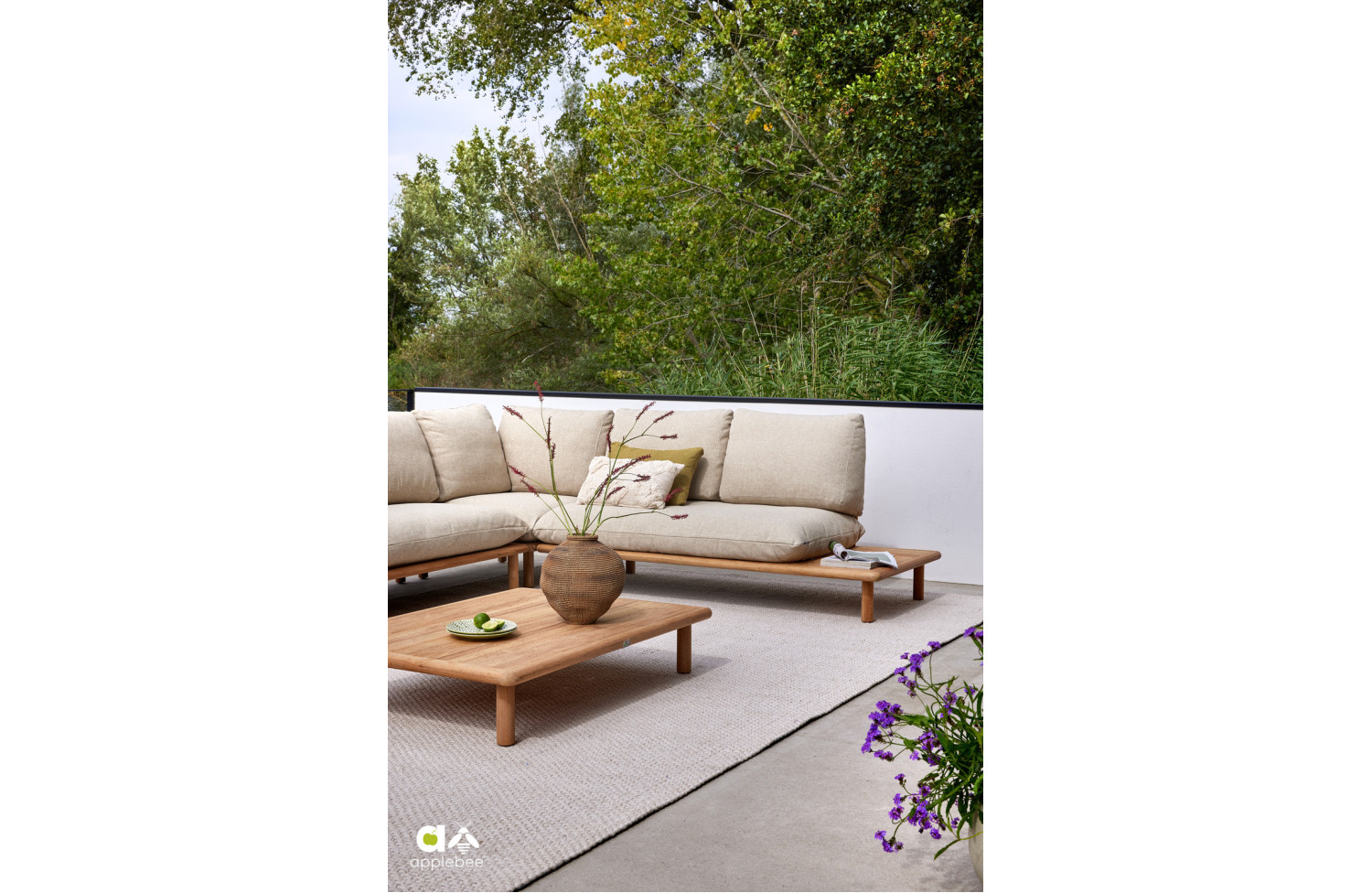 Corner part (with cushions) APPLE BEE SLING 72000430