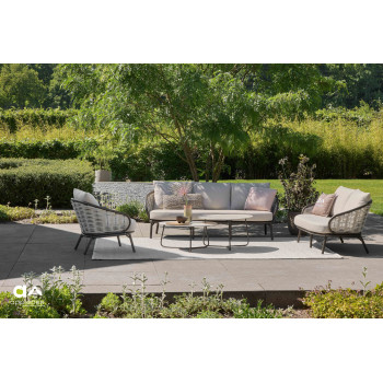 Lounge Armchair (with cushions) APPLE BEE PINE KEY 72000652 / BRONZE