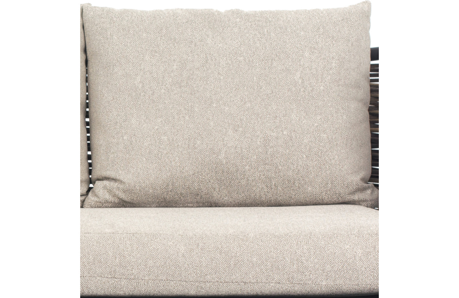 Sofa 2-osobowa (z poduszkami) APPLE BEE MILOU 72000242/BLACK