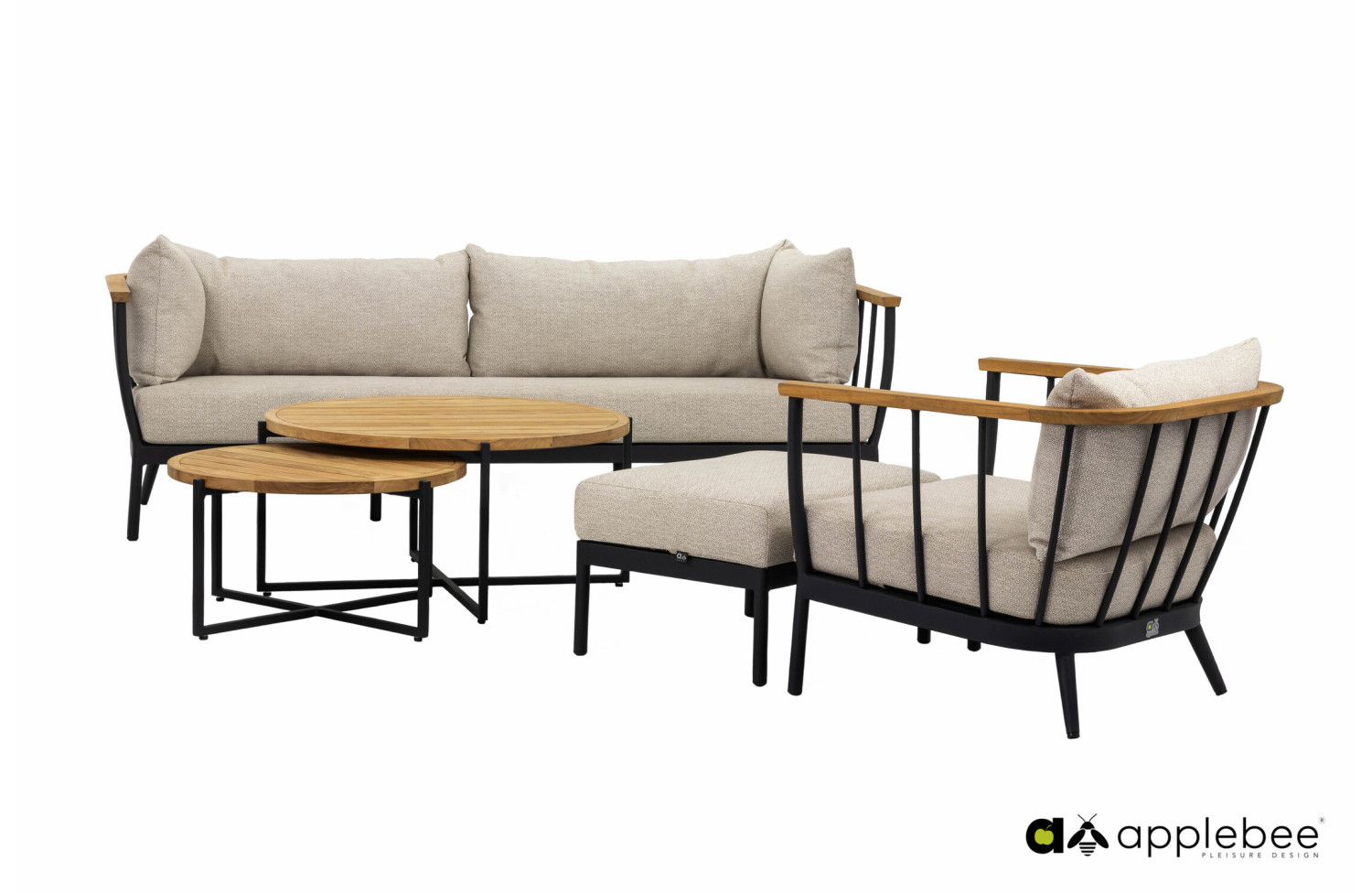 Sofa 3-osobowa (z poduszkami) APPLE BEE CONDOR 70001274