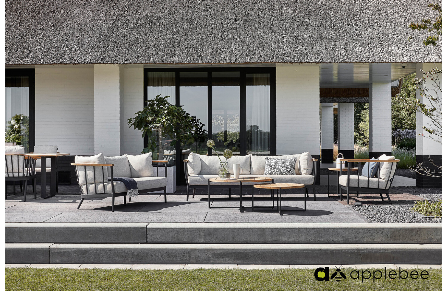 Sofa 3-osobowa (z poduszkami) APPLE BEE CONDOR 70001274