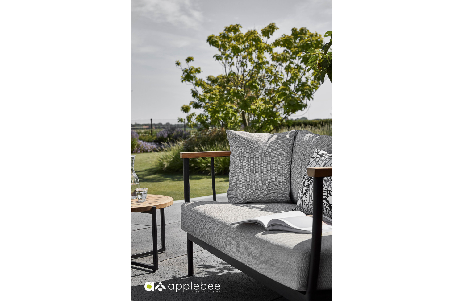 Sofa 2-osobowa (z poduszkami) APPLE BEE CONDOR 70001273