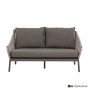 Sofa 2-osobowa (z poduszkami) APPLE BEE BIJOU 70001568 /TAUPE/GREY