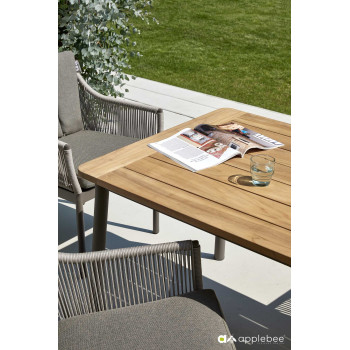 Stół do Jadalni 180 APPLE BEE BIJOU 70001652 / SZARY /TAUPE/GREY