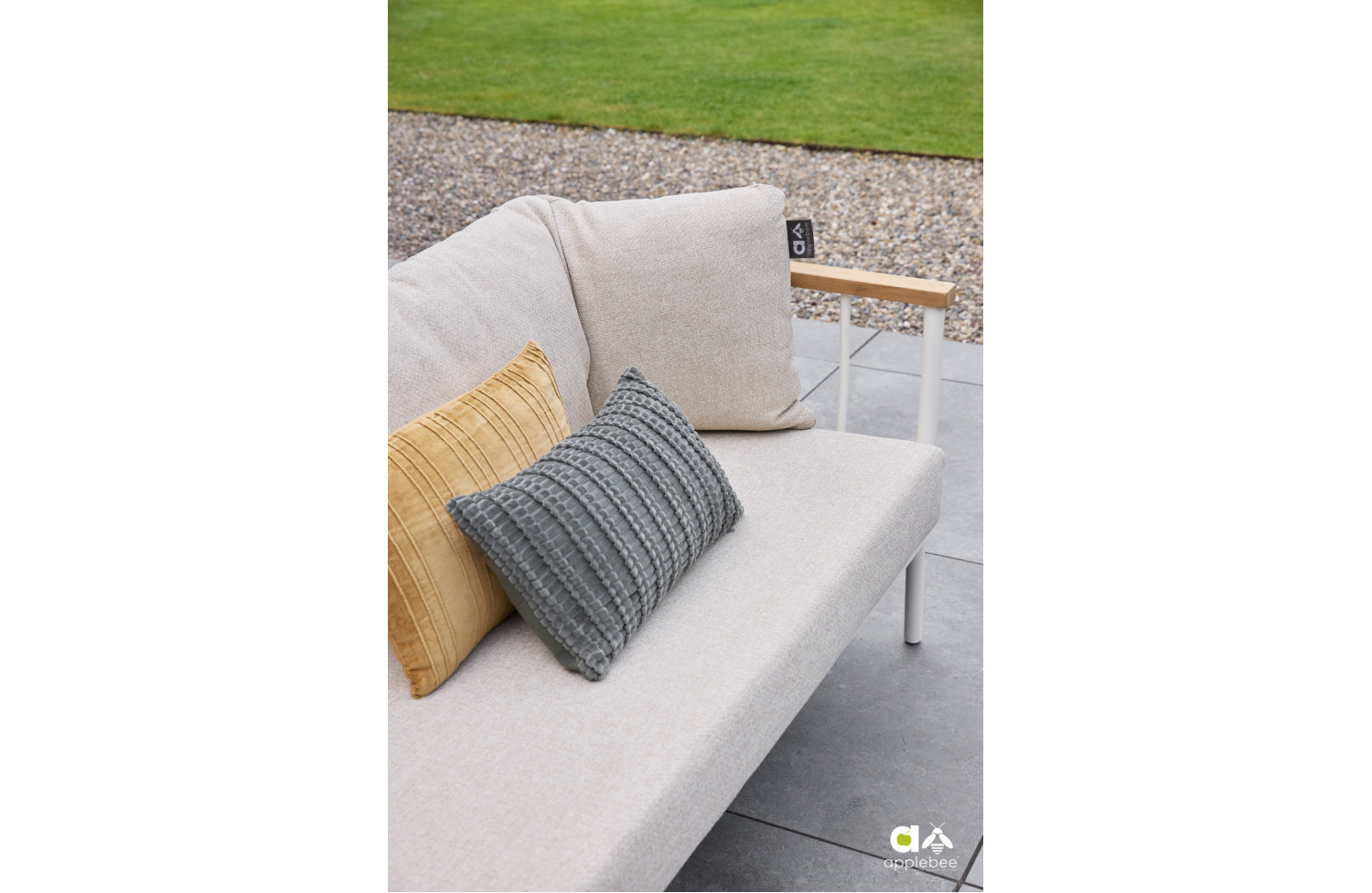 Sofa 3 os (z poduszkami) APPLE BEE CONDOR OYSTER 72000411 / TAUPE