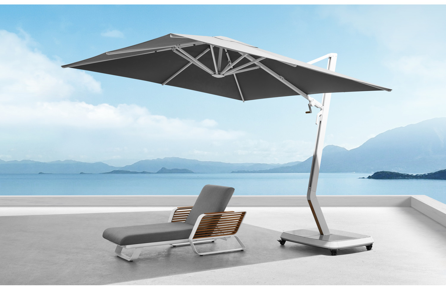 Parasol 3.0*3.0 HIGOLD WING 90020018 / ANTHRACITE