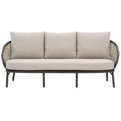 Sofa 3-osobowa (z poduszkami) APPLE BEE PINE KEY 72000654 / BRONZE