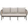 Sofa 3-osobowa (z poduszkami) APPLE BEE PINE KEY 72000654 / BRONZE