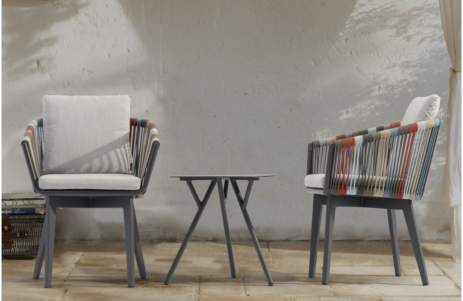 Стілець з підлокітниками (з подушк) COUTURE DIVA 91704250