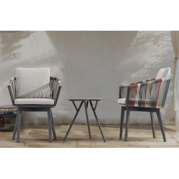 Стілець з підлокітниками (з подушк) COUTURE DIVA 91704250