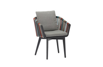 Стілець з підлокітниками (з подушк) COUTURE DIVA 91704250