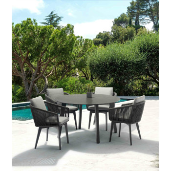 Стілець з підлокітниками (з подушками) COUTURE DIVA 91704070